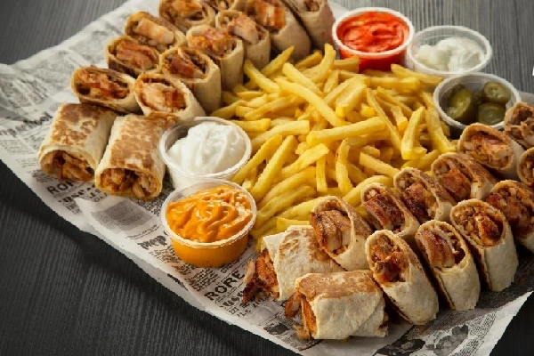 وجبة شاورما دجاج